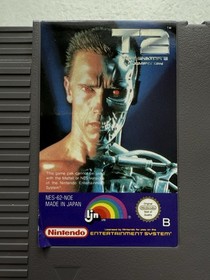 Nintendo NES Terminator 2 Judgment Day, Modul+Schuber