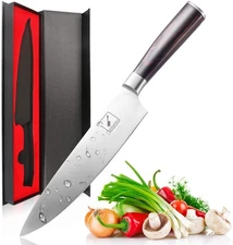 imarku Chef Knife 8 inch, High-Carbon Stainless Steel Pro Kitchen Knife