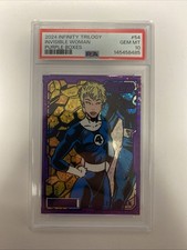 Infinity Trilogy Marvel Invisible Woman PSA 10 💎 Purple  Numbered