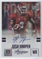 2015 Prestige Rookie Extra Points Purple Signatures 35/100 Josh Harper Auto 0w8