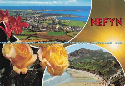 D300345 Nefyn The Two Bays Bamforth Holmfirth Yorks PM Caernarfon 1991 Multi View