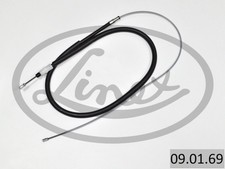 LINEX Bremsseil Seilzug Feststellbremse 09.01.69 für CITROËN C3 2 DS3 BiFuel HDi