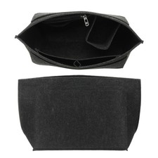Felt Bag Organizer, Purse Organizer Insert for Tote Bag Handbag S  Dark Gray