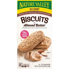 Nature Valley Biscuit Sandwich with Almond Butter, (30 ct.) Fast Shipping