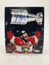 FLORIDA PANTHERS MATTHEW TKACHUK SC 25&rsquo; SIGNED 8X10 PHOTO JSA WITNESS COA