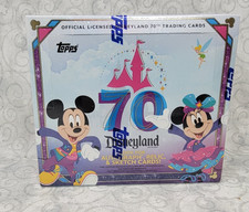 Topps Disneyland PARK EXCLUSIVE 70th Anniversary Hobby Box  - New/Sealed
