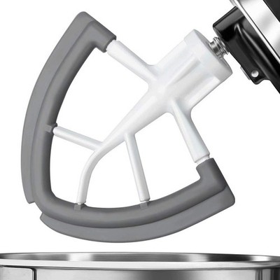 Flex Edge Beater 4.5/5 Quart for KitchenAid Mixer Flat Paddle Attachments
