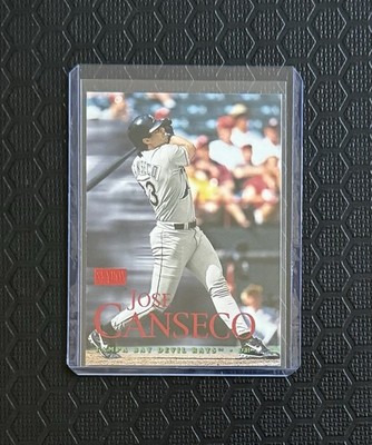 2000 Skybox Star Rubies Jose Canseco #9SR Rays