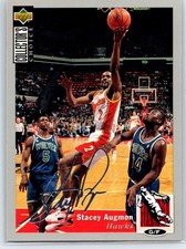 1994-95 Collector's Choice Stacey Augmon Silver Signature Parallel #59