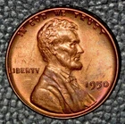 1950 Lincoln Cent, Choice BU, Pretty toning, Raw