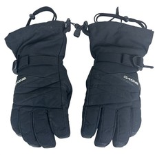 Dakine Women's Leather Sequoia Gore-Tex Ski Snowboard Gloves Black Size L