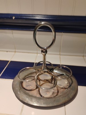 Kemp Bro E.P.NS A1 Condiment Serving Tray Silver Plated