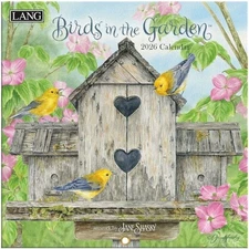 Lang Birds In The Garden 2026 Mini Wall Calendar w
