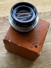 BOXED WRAY LONDON 4 1/4in SUPAR ENLARGING LENS - VERY GOOD CONDITION SEE PHOTOS