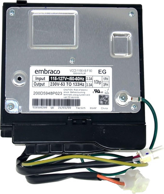 GE Refrigerator Inverter Control Board WR49X10283 Compatible with Embraco Vcc3