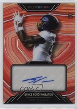 2023 Wildchrome Draft Football Edition 1/8 Bryce Ford-Wheaton #WCS-10 Auto 16n7