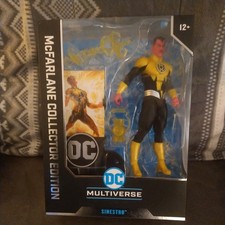 DC Multiverse McFarlane Collector Edition - Sinestro  Sinestro Corps War  NEW