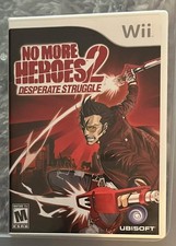 NO MORE HEROES 2 DESPERATE STRUGGLE NINTENDO WII VIDEO GAME