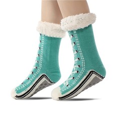 Thermal Fluffy Sock Women Plush Non Slip Home Sleeping Soft Female Floor Grip