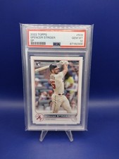 2022 Topps Series 2 - Spencer Strider #509 Rookie SP PSA 10 Braves