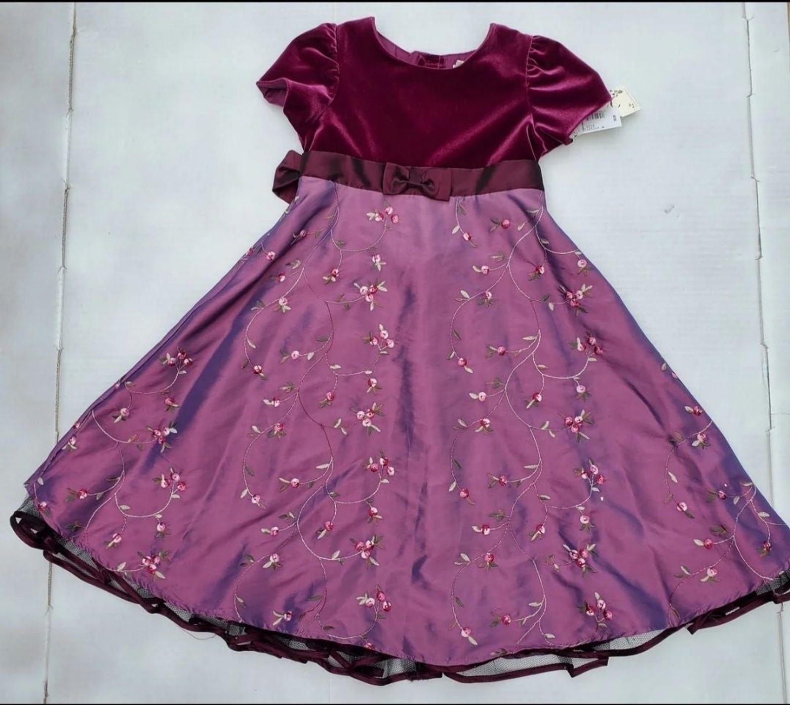 NWT Gorgeous Brooke Lindsay Evy Of California girls dress 6x