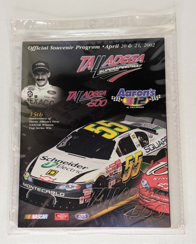 Talladega 500 Davey Allison NASCAR Official Souvenir Program April 20-21, 2002 - Picture 11 of 11