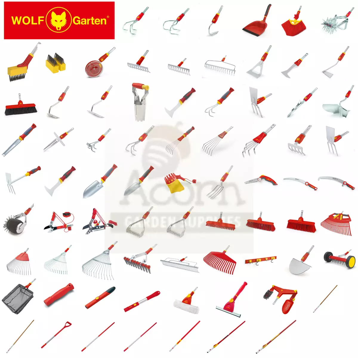 Wolf Garten Garden Tools: Poles, MultiChange System, Cutting, Weeding BEST  PRICE