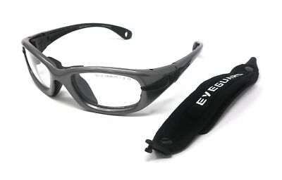 BOYS PROGEAR EYEGUARD EG EYEGLASSES M 1020 COL. 3 SHINY METALLIC GRAY