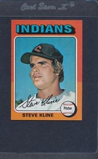 1975 Topps Mini #639 Steve Kline Indians NM *389