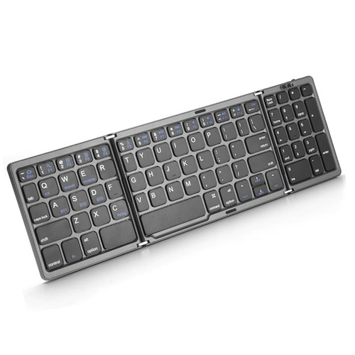 Foldable Bluetooth Keyboard/Device Stand/Mouse/Case - All Device Compatible
