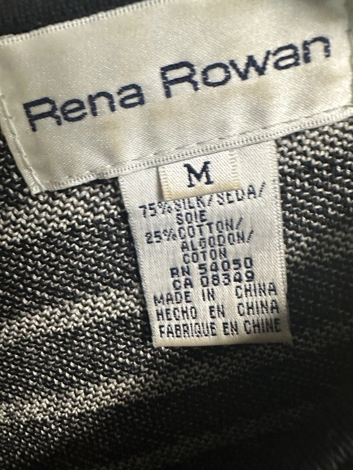 Rena Rowan Silk Knit Vest Sweater Sleeveless 90s VNT Lot Of 6 Top Blazer Skirt - Image 3 of 4