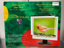 Compucessory Anti Glare Flat Frame Monitor Filter fits 19 to 21 inch screens