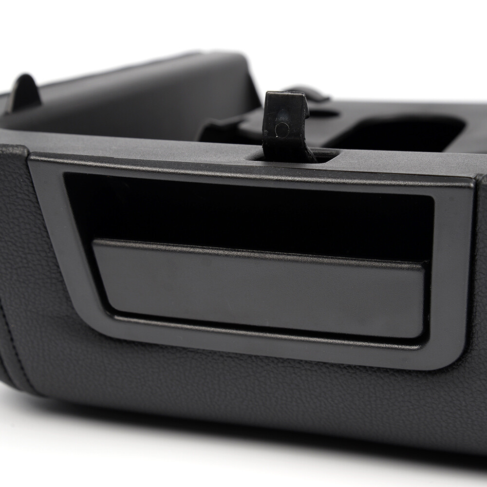 Leather Console Pad Replacement Black Leather Center Console - Foto 6