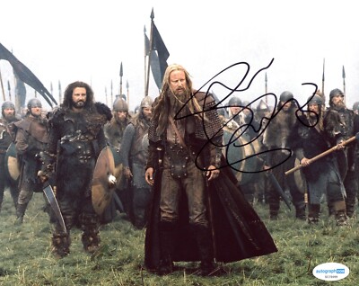 Stellan Skarsgard King Arthur Autographed Signed 8x10 Photo ACOA