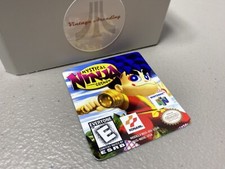 Mystical Ninja Starring Goemon N64 Nintendo Replacement Label