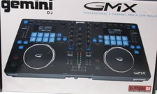 Gemini GMX Professional DJ Audio Equipment GMX MIDI Controller Dual Media Player