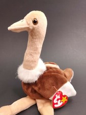 Ty Beanie Babies Stretch The Ostrich 1997 - NWT