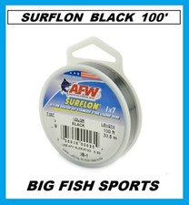 AFW SURFLON Black Coated 1x7 Stainless Wire 100' LENGTH NEW PICK YOUR SIZE BLACK