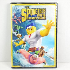The SpongeBob Squarepants Movie: Sponge Out of Water DVD 2015 NEW SEALED