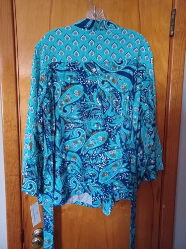 Neu mit Etikett Vera Bradley Daisey Paisley Strampler Schwimmen Strand Bad Abdeckung Größe S - Bild 3 von 12