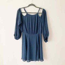 Reformation Cold Shoulder Mini Dress