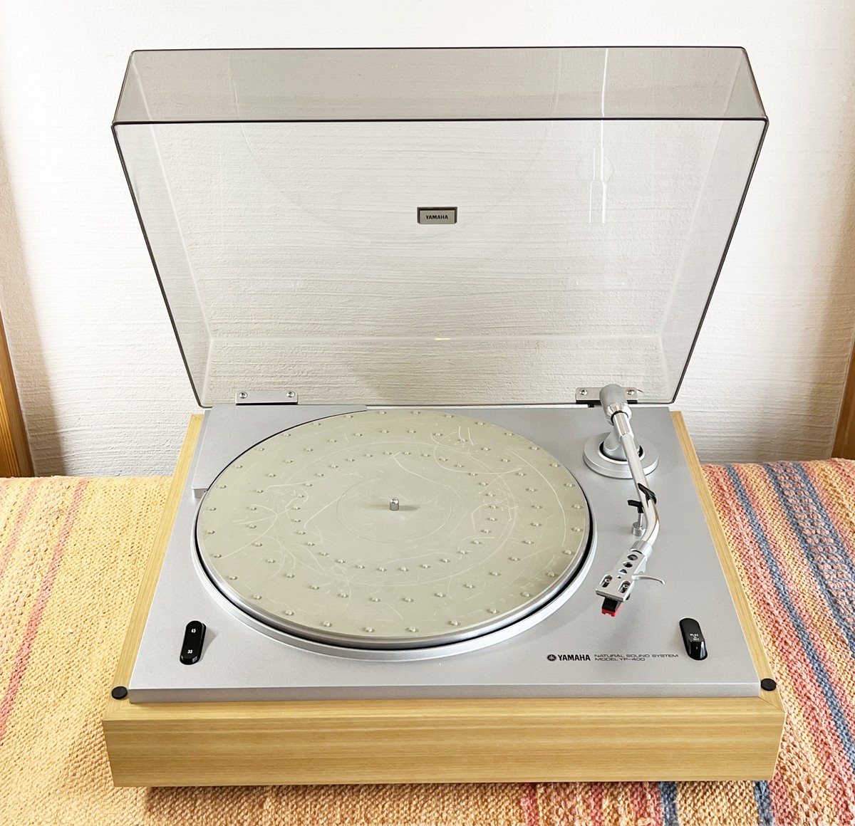 Yamaha YP-400 Belt Drive Record Player Already Maintained