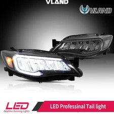 VLAND FULL LED Reflector Headlights For Subaru Impreza 2008-2011/WRX 2012-2014