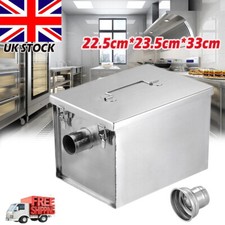 Commercial Grease Trap Interceptor Stainless Steel Kitchen Oil Water Separator