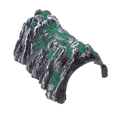 4pcs Simulation Rockery Train Cave Tunnel Model DIY Miniature Railway Scene