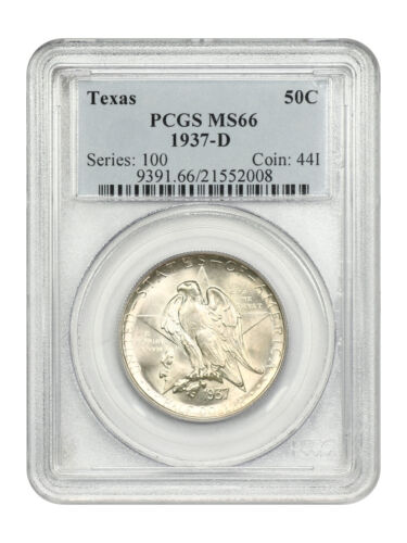 1937-D 50C Texas PCGS MS66 - Picture 1 of 4
