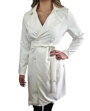 Yes Zee Womens Lightweight Coat White