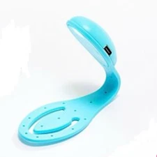 Securebrite Rechargeable Flexible LED Book Light Marker Teal New