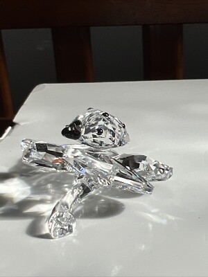 Swarovski Ladybug on Four Leaf Clover 5005063 New in original box.