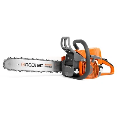 NEOTEC 2-Stroke Gasoline Chainsaw 45.4cc 16" Bar Power Engine Wood Cutting Gas Chainsaw